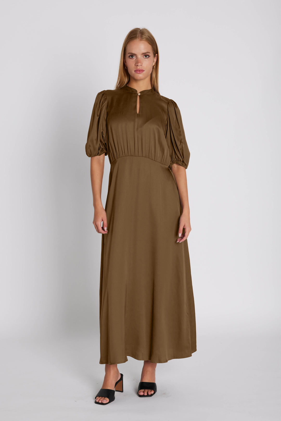 Rue de Femme RDFLorelei kjole DRESSES 197 Brown sugar