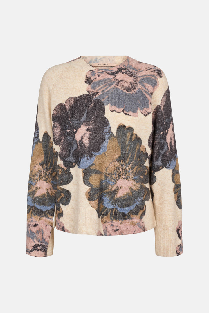 Rue de Femme RDFLuciene strik KNITWEAR, HEAVY 156 Vanilla cream