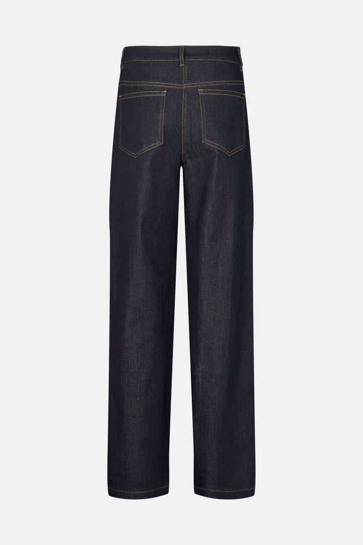 Rue de Femme RDFLuna bukser TROUSERS 200 Blue denim