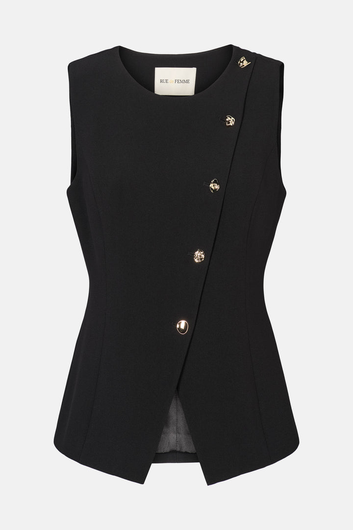 Rue de Femme RDFLuxyGwen vest WAISTCOATS Sort