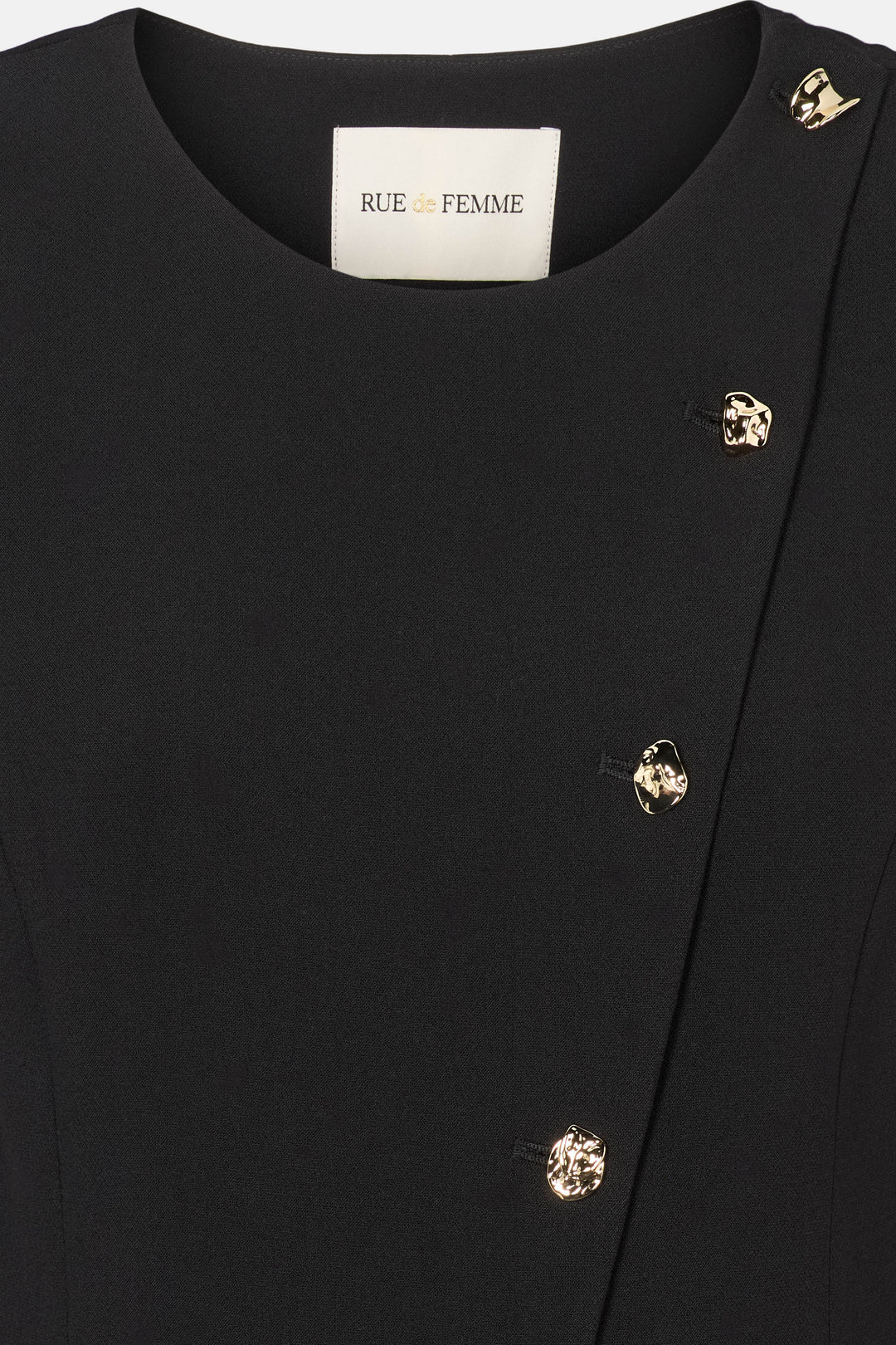 Rue de Femme RDFLuxyGwen vest WAISTCOATS Sort