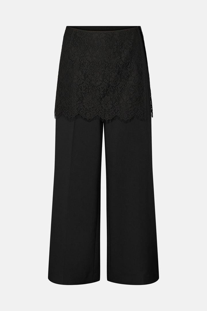 Rue de Femme RDFLuxyVicki bukser med skørt TROUSERS Sort