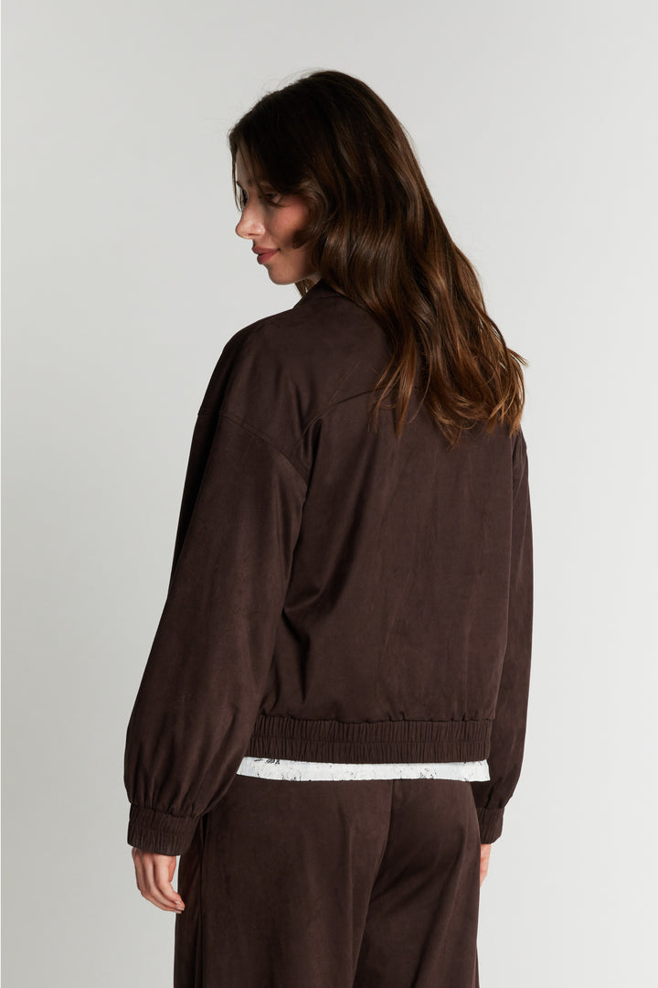 Rue de Femme RDFMaelynn jakke OUTERWEAR 194 Chocolat