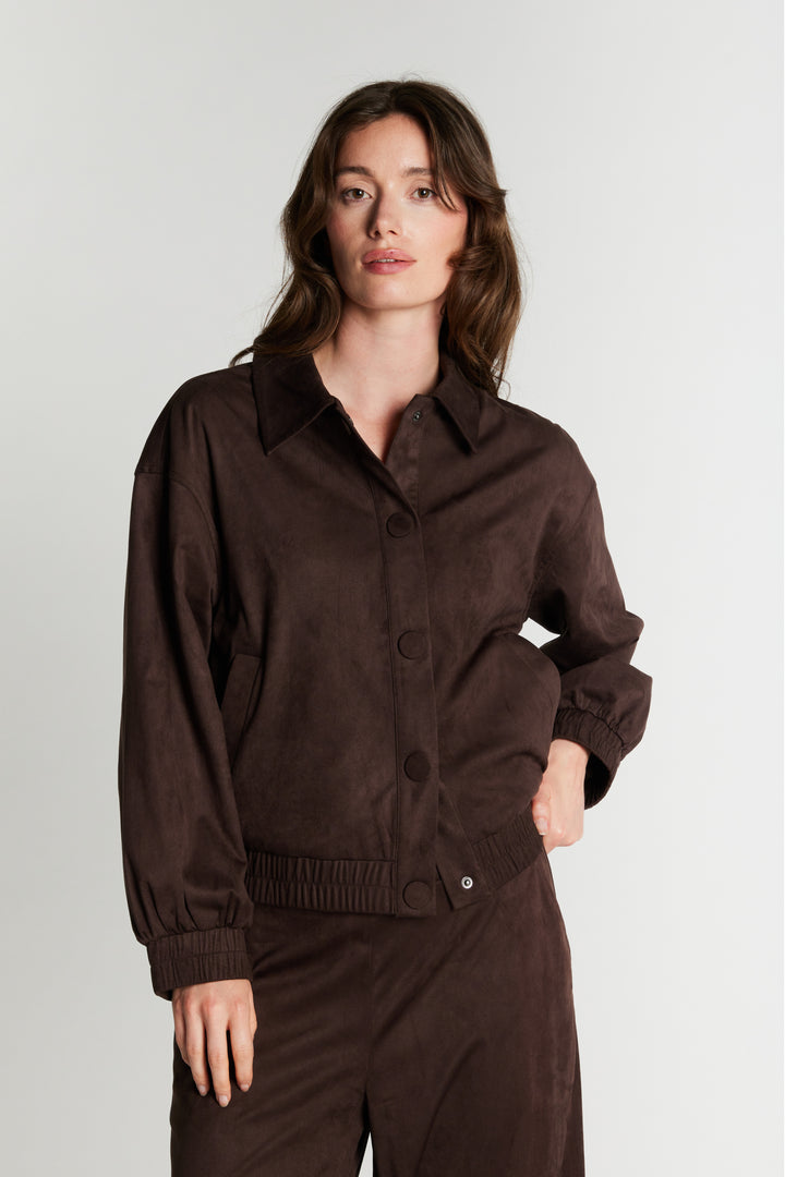 Rue de Femme RDFMaelynn jakke OUTERWEAR 194 Chocolat