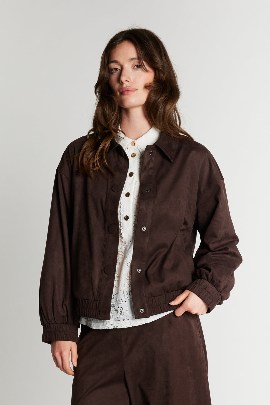 Rue de Femme RDFMaelynn jakke OUTERWEAR 194 Chocolat