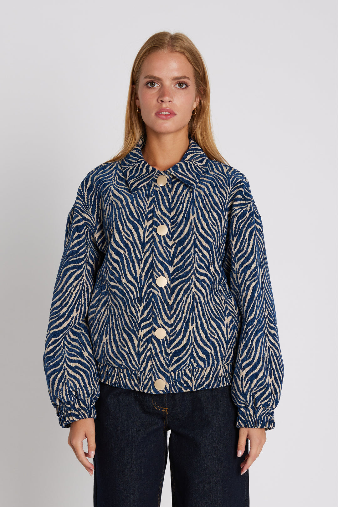 Rue de Femme RDFMaelynn jakke OUTERWEAR 282 Blue shadow