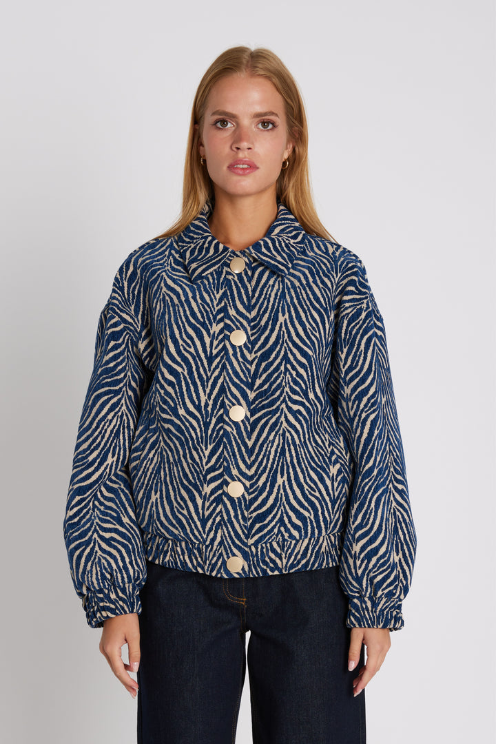 Rue de Femme RDFMaelynn jakke OUTERWEAR 282 Blue shadow