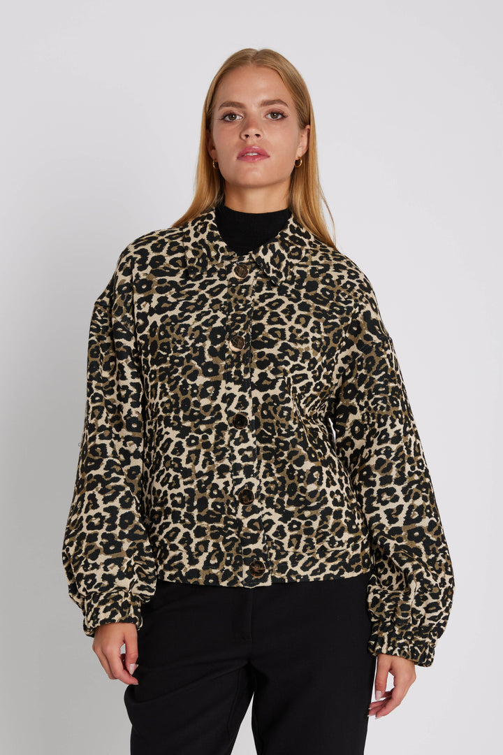 Rue de Femme RDFMaelynn jakke OUTERWEAR, LIGHT 197 Brown sugar