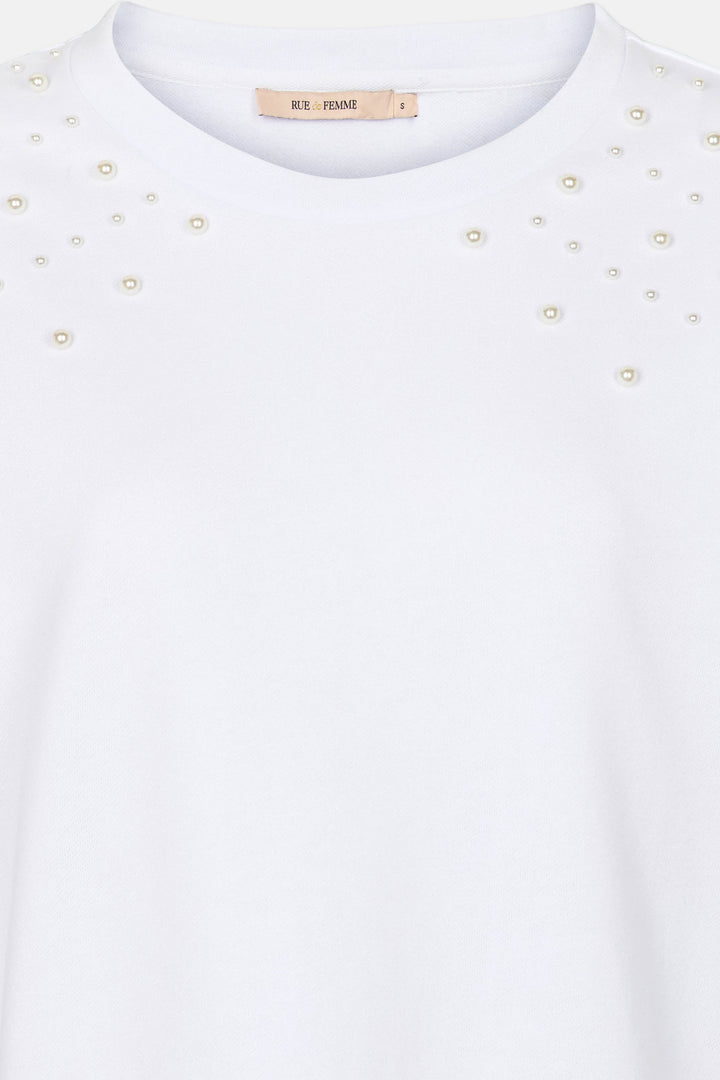 Rue de Femme RDFMagnhild sweatshirt SWEATSHIRT 02 Off white