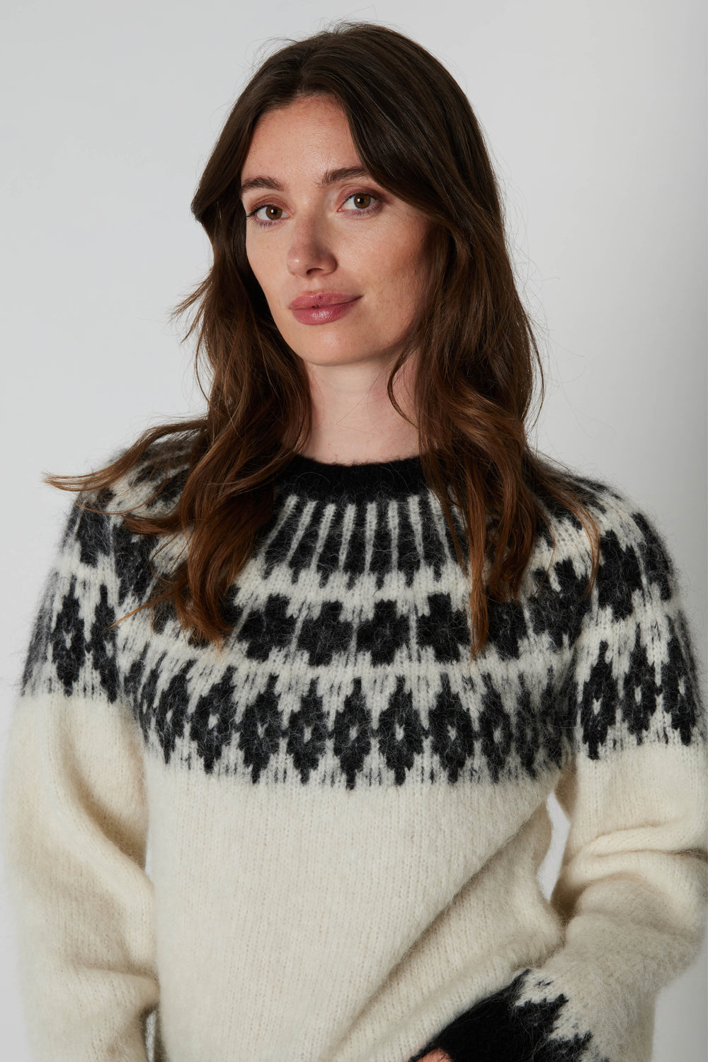 Rue de Femme RDFMalou strik KNITWEAR 02 Off white