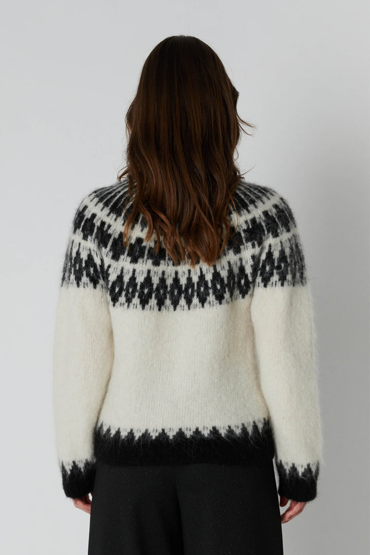 Rue de Femme RDFMalou strik KNITWEAR 02 Off white