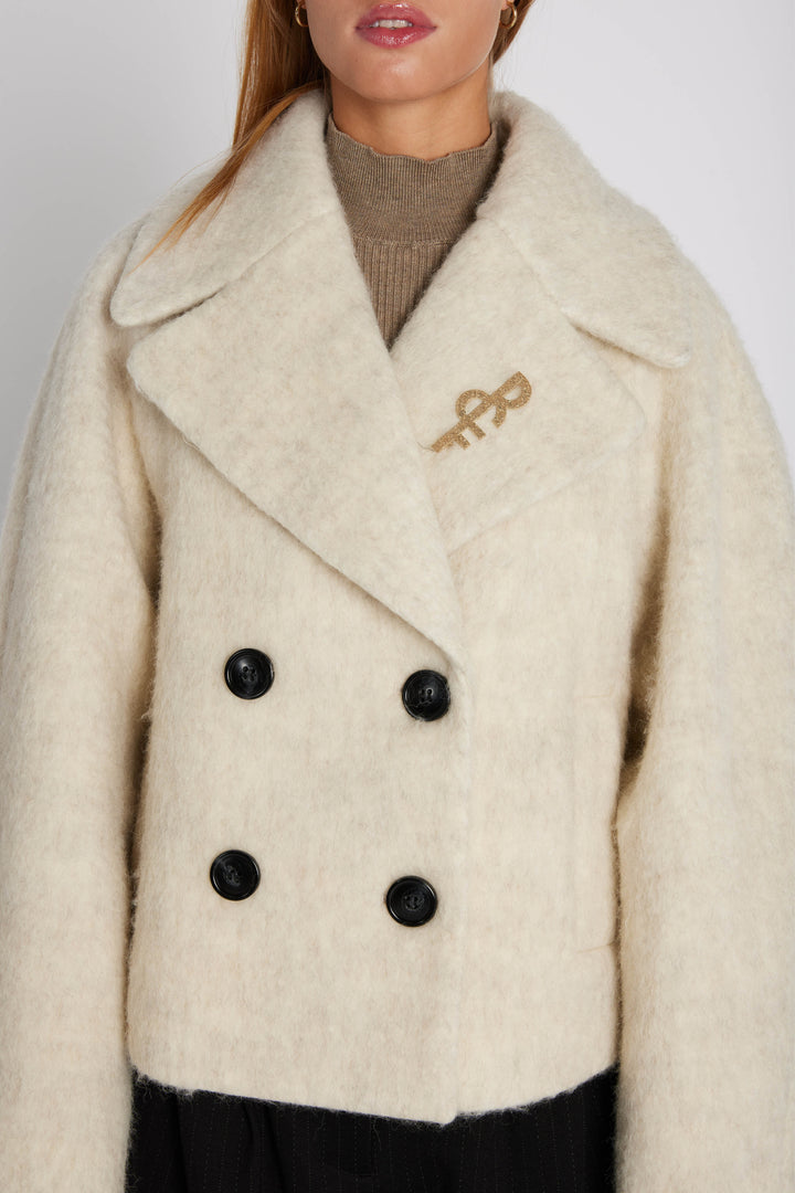 Rue de Femme RDFMarion frakke OUTERWEAR, HEAVY 02 Off white
