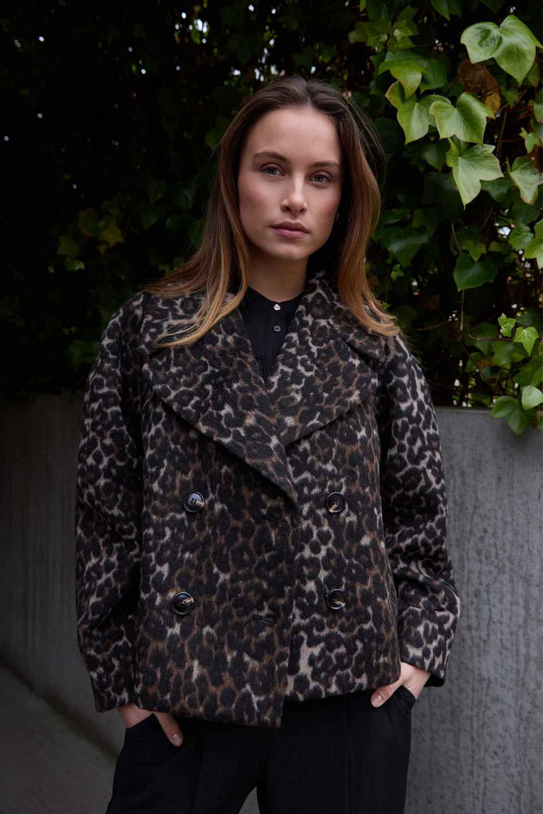 Rue de Femme RDFMarion frakke OUTERWEAR, HEAVY 197 Brown sugar