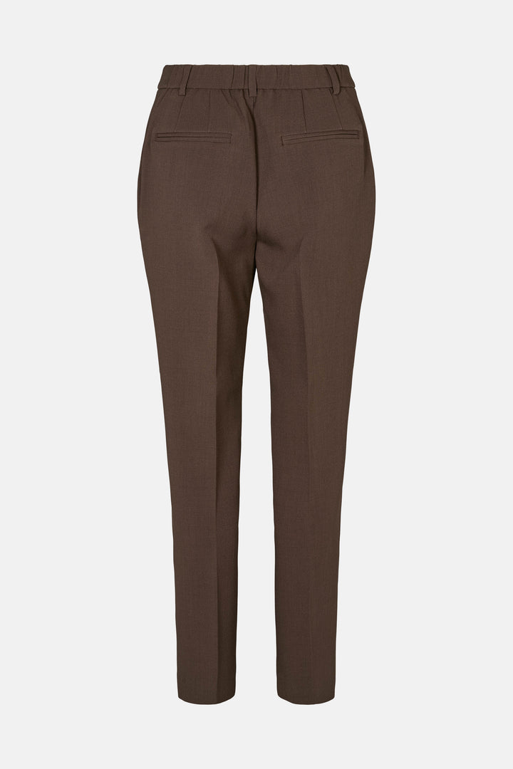 Rue de Femme RDFMea lige bukser TROUSERS 194 Chocolat