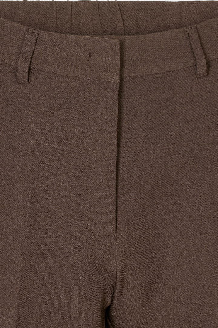 Rue de Femme RDFMea lige bukser TROUSERS 194 Chocolat