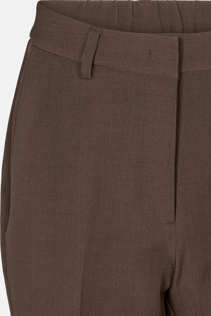 Rue de Femme RDFMea lige bukser TROUSERS 194 Chocolat