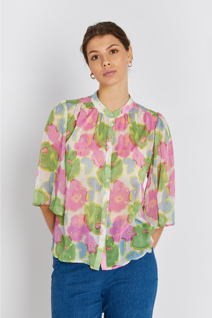 Rue de Femme RDFMelorine skjorte SHIRTS 529 Spruce