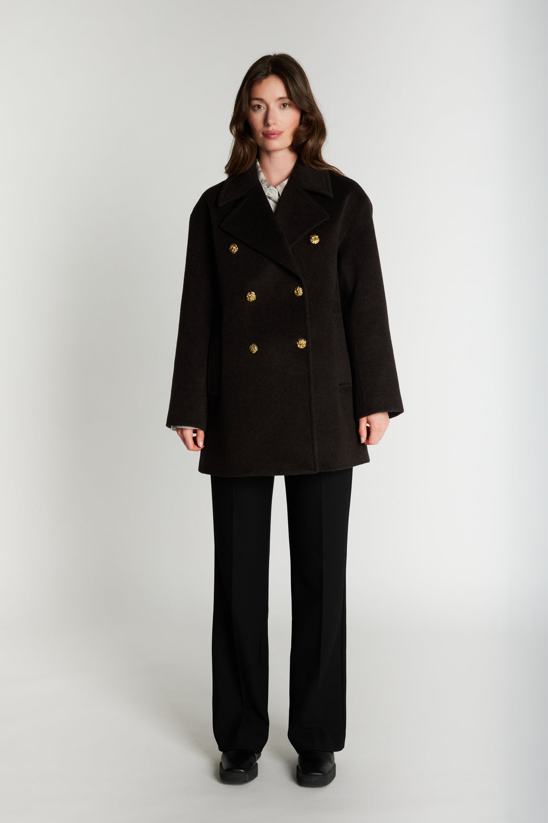Rue de Femme RDFMinu frakke OUTERWEAR 194 Chocolat