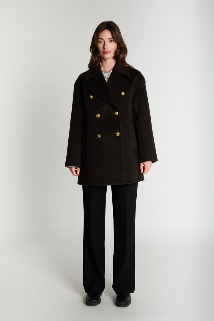 Rue de Femme RDFMinu frakke OUTERWEAR 194 Chocolat