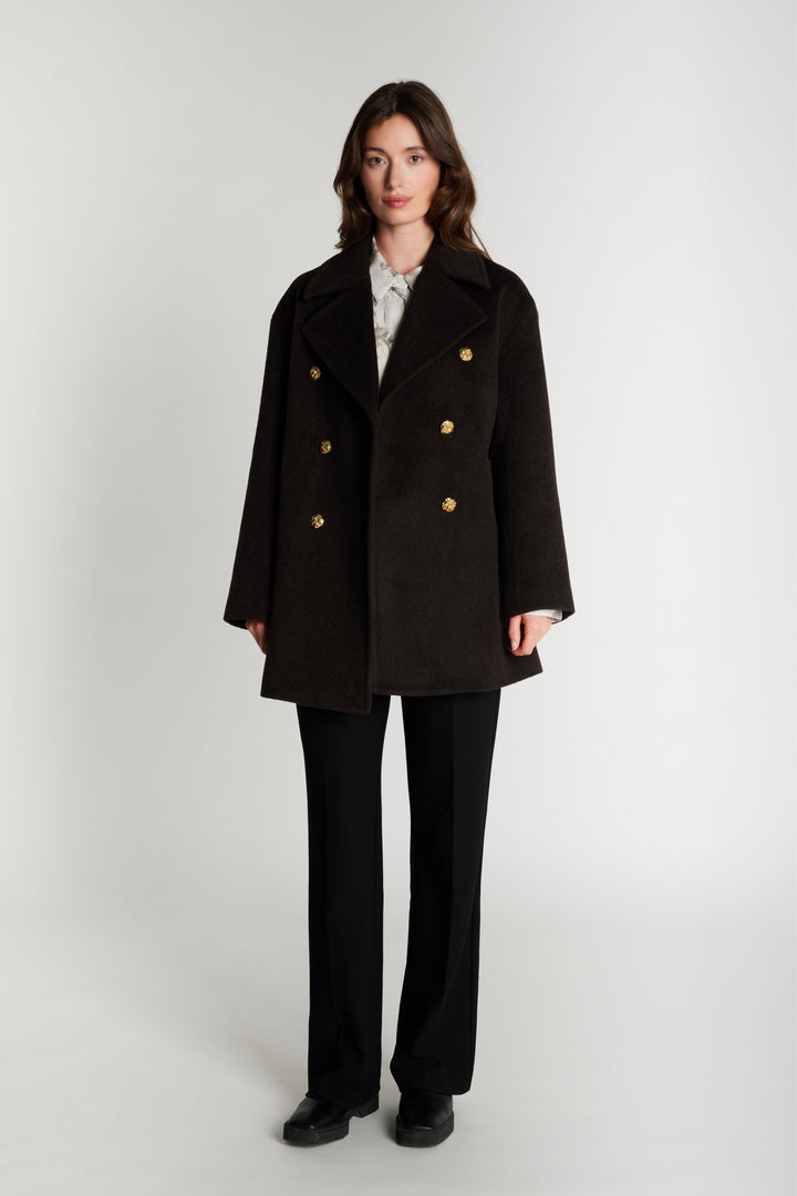 Rue de Femme RDFMinu frakke OUTERWEAR 194 Chocolat