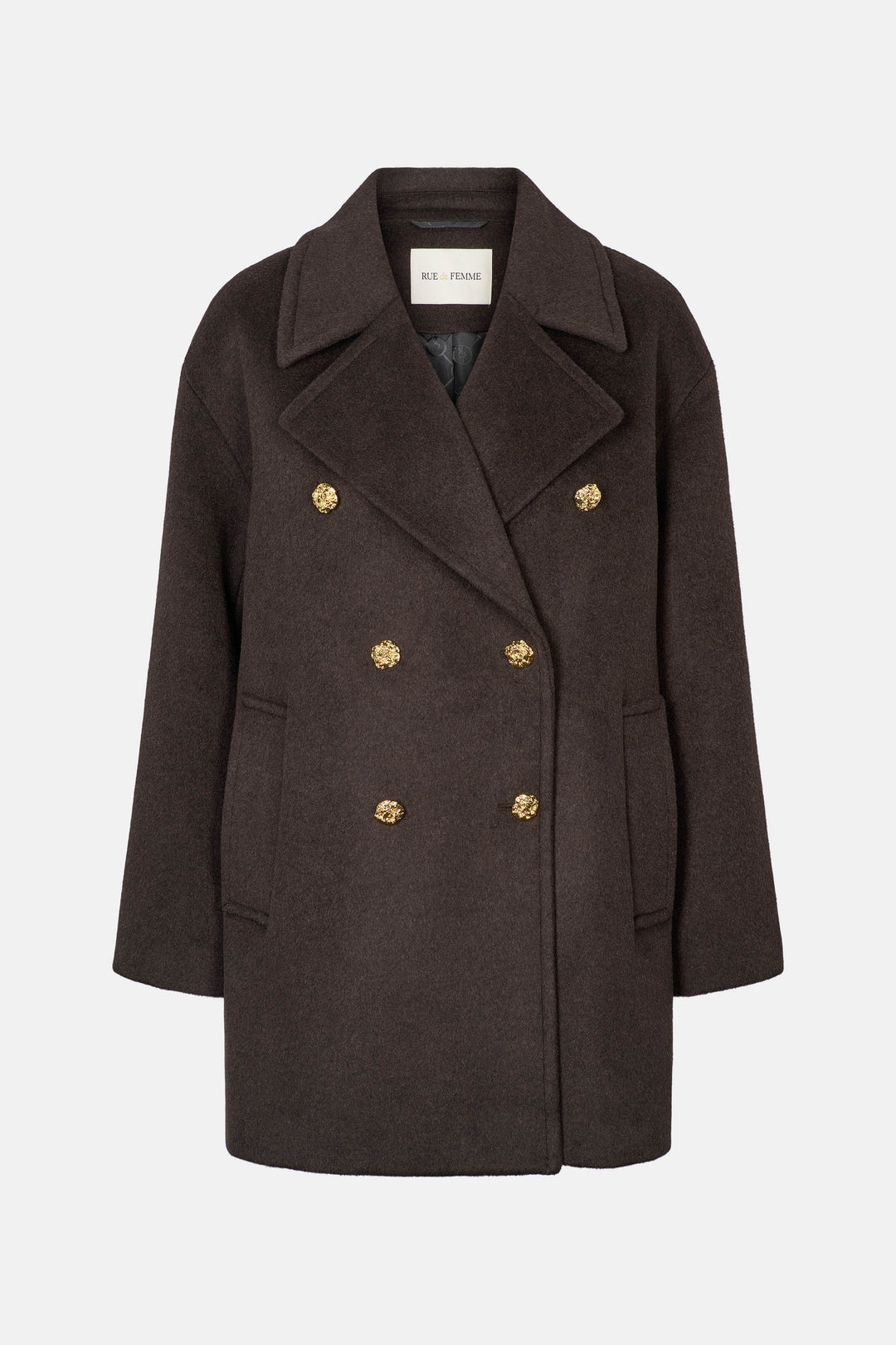 Rue de Femme RDFMinu frakke OUTERWEAR 194 Chocolat
