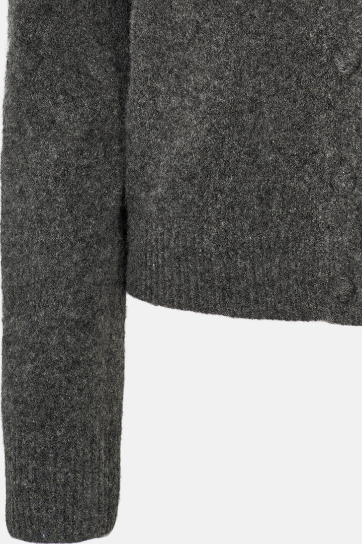 Rue de Femme RDFMitra strikket cardigan KNITWEAR 17 Grey melange