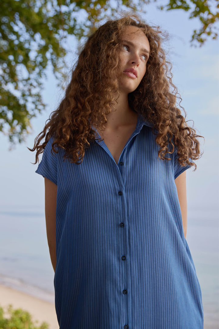 Rue de Femme RDFMyrana kjole DRESSES 213 Sky blue