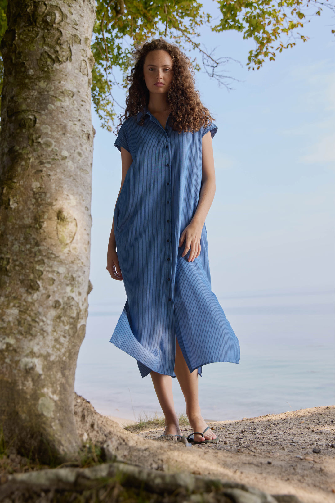 Rue de Femme RDFMyrana kjole DRESSES 213 Sky blue