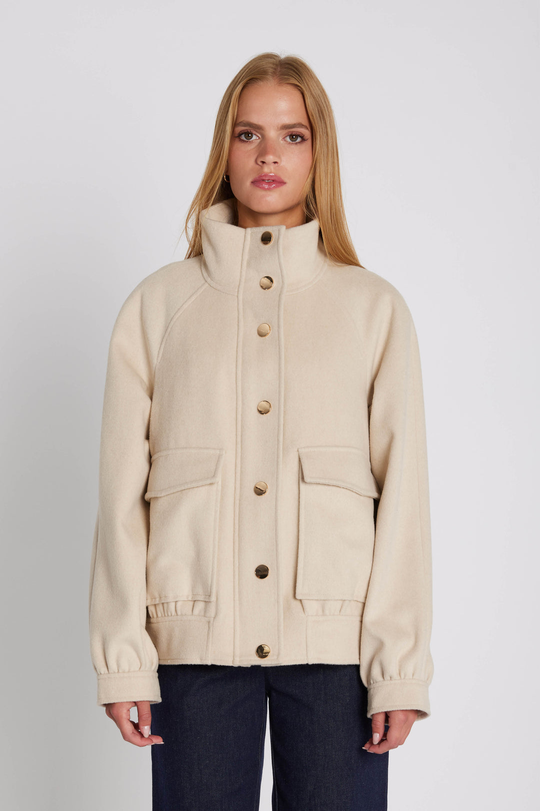 Rue de Femme RDFNaima bomberjakke OUTERWEAR, HEAVY 02 Off white