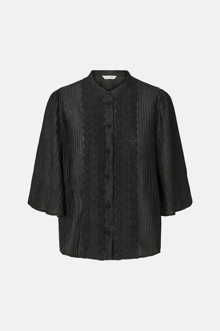Rue de Femme RDFNelle skjorte SHIRTS Sort