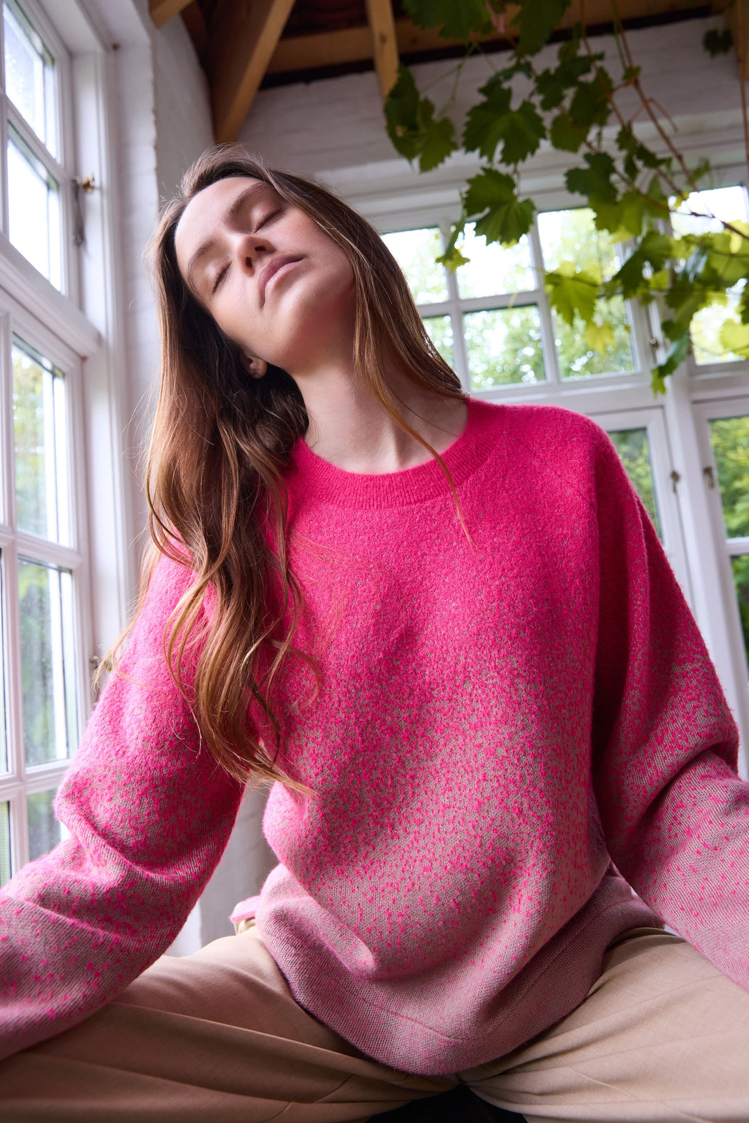 Rue de Femme RDFNephlely strik KNITWEAR 317 Peony