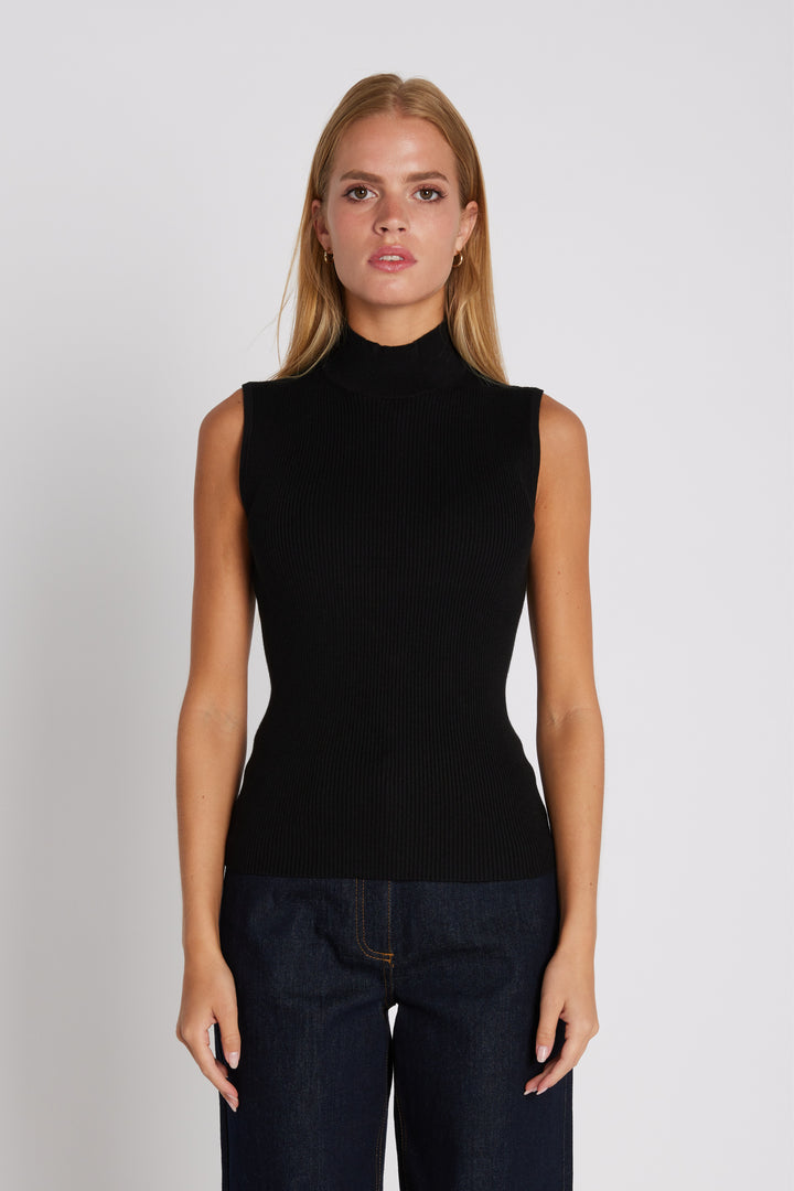 Rue de Femme RDFNewAngelica strik KNITWEAR, LIGHT Sort