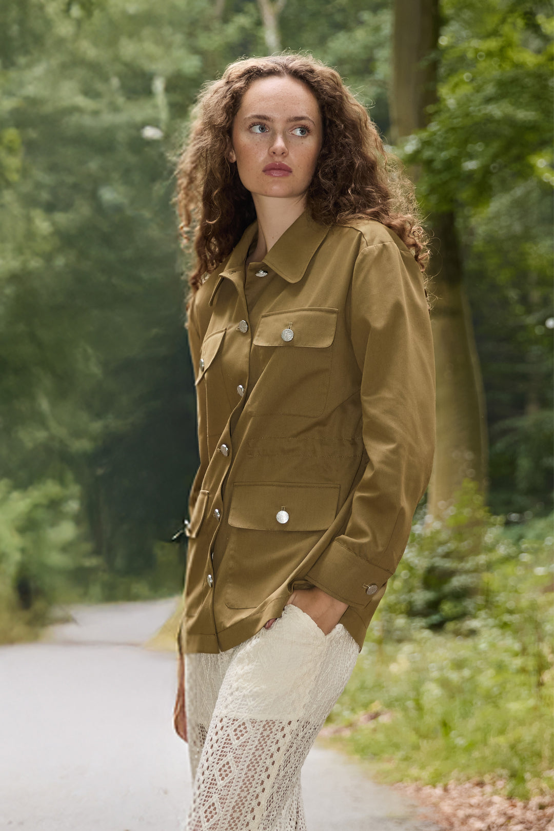 Rue de Femme RDFNewBlythe jakke OUTERWEAR, LIGHT 07 Beige