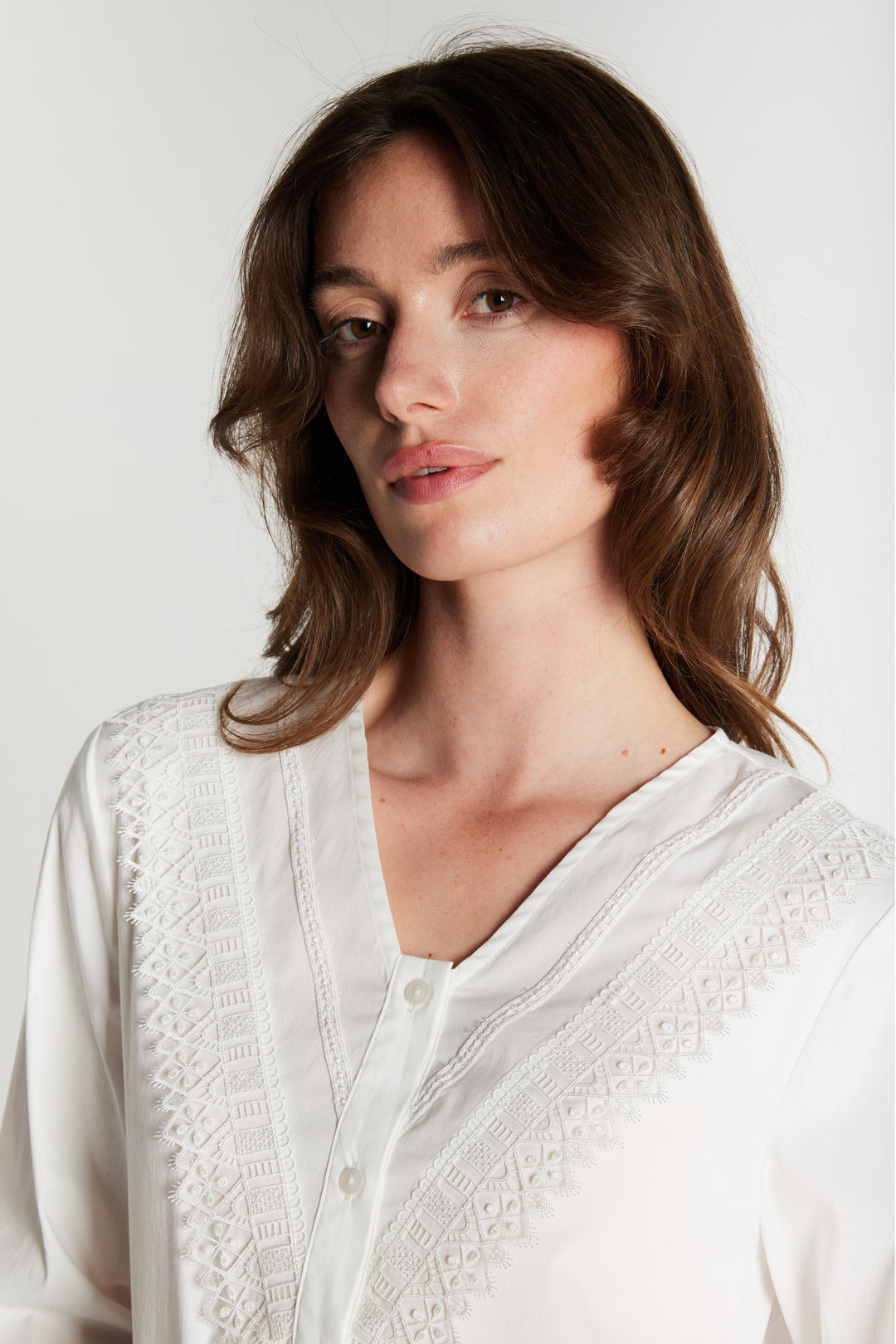 Rue de Femme RDFNewCalix skjorte SHIRTS 01 White