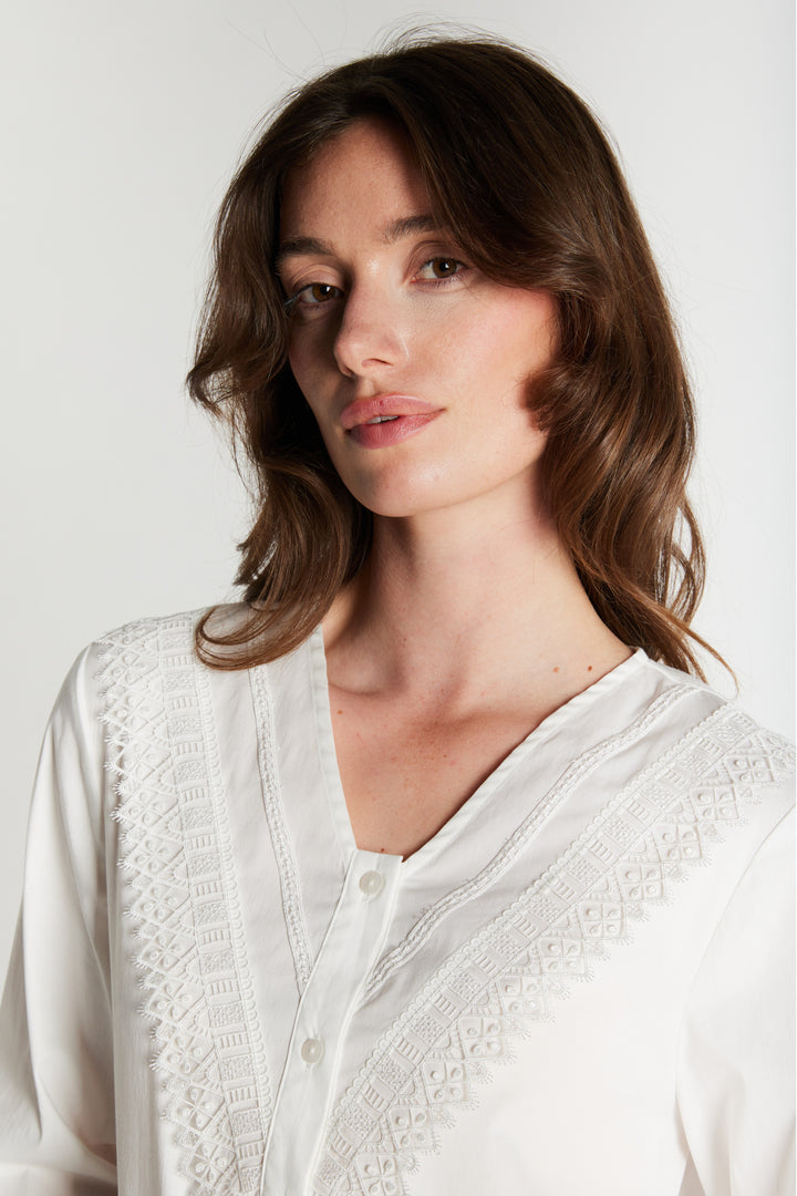 Rue de Femme RDFNewCalix skjorte SHIRTS 01 White