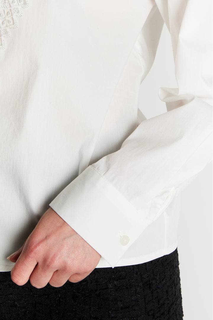 Rue de Femme RDFNewCalix skjorte SHIRTS 01 White