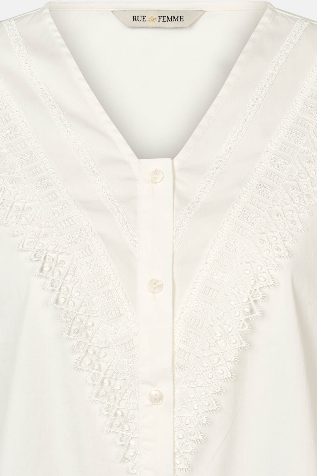 Rue de Femme RDFNewCalix skjorte SHIRTS 01 White
