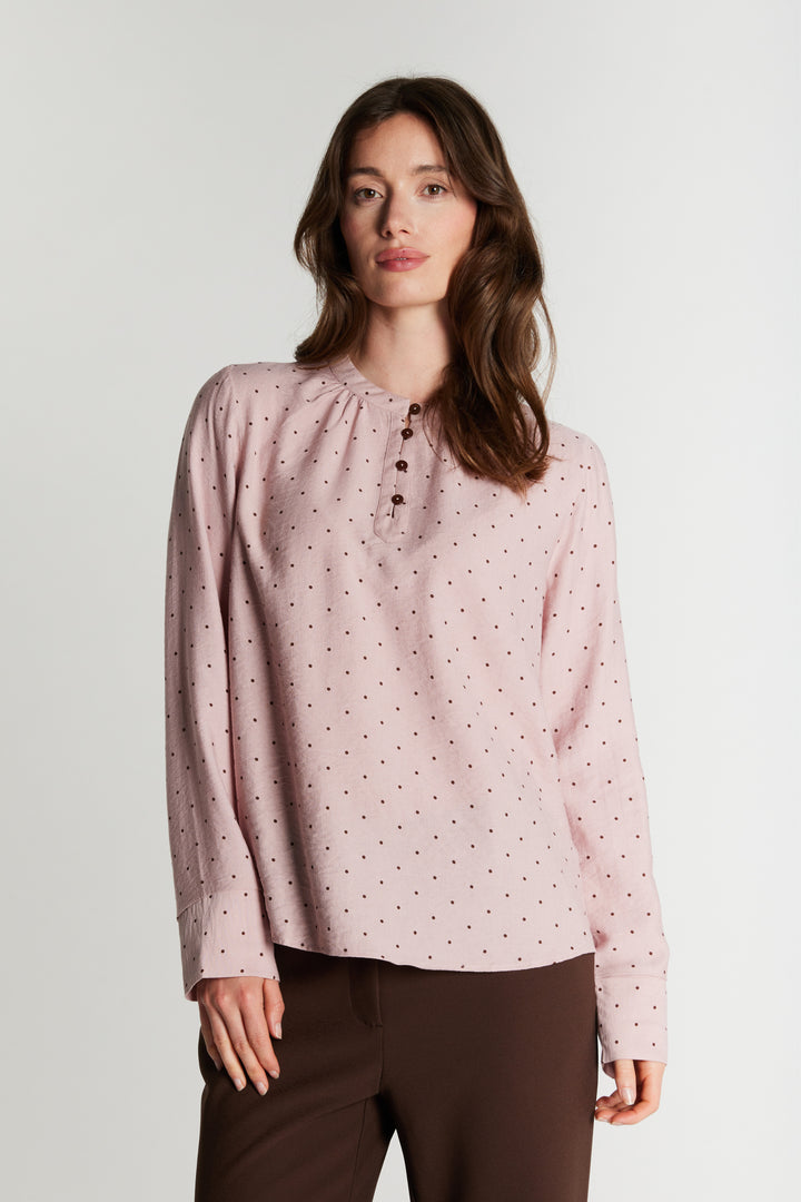 Rue de Femme RDFNewDotti bluse BLOUSE 398 Rose water