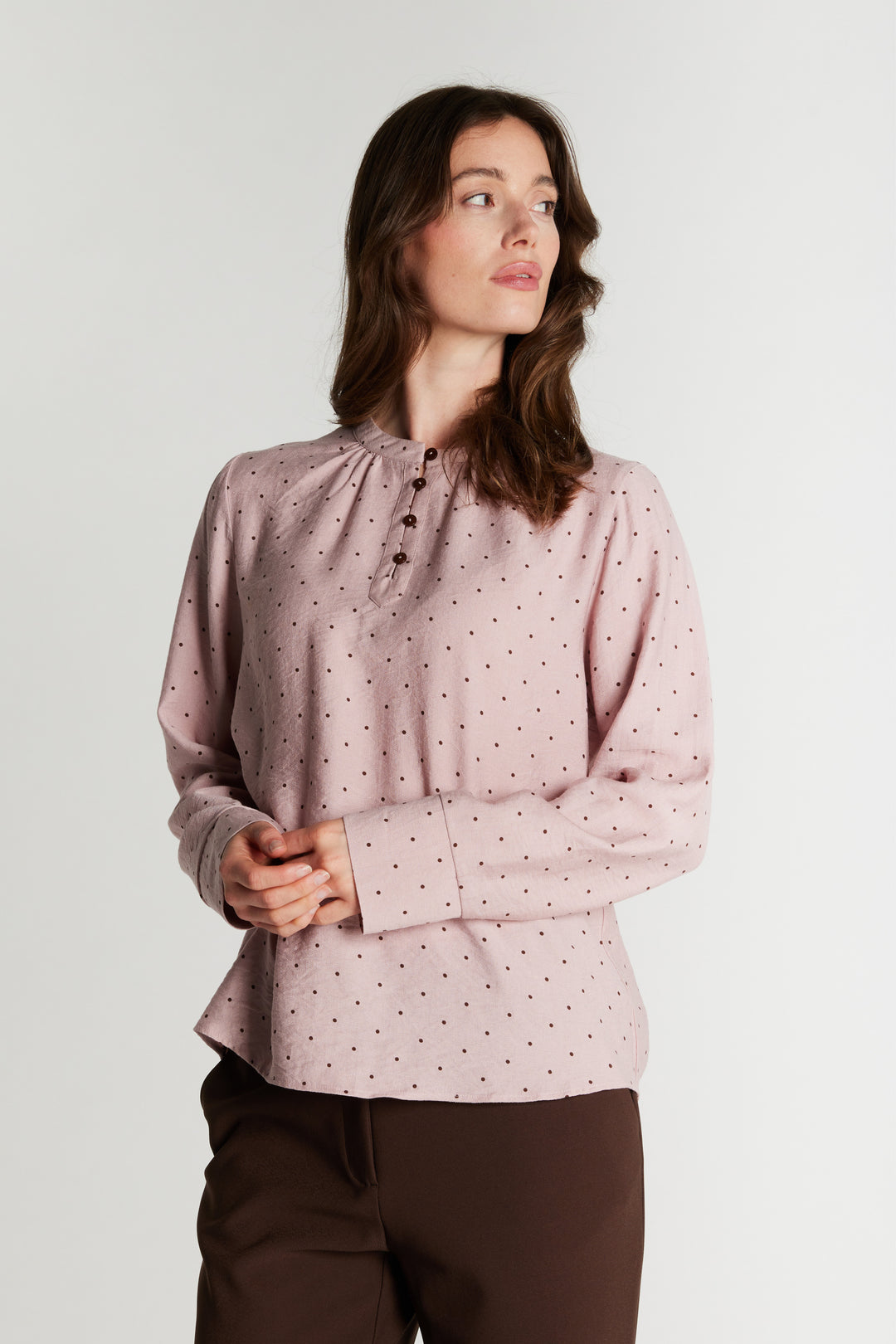 Rue de Femme RDFNewDotti bluse BLOUSE 398 Rose water