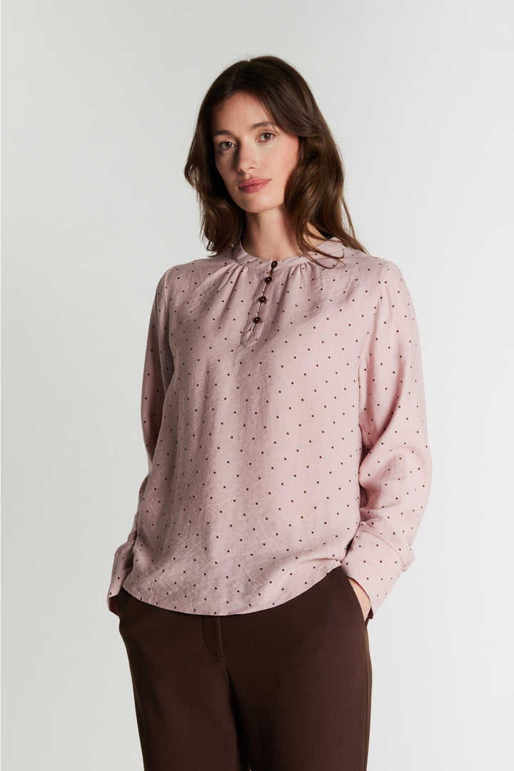 Rue de Femme RDFNewDotti bluse BLOUSE 398 Rose water