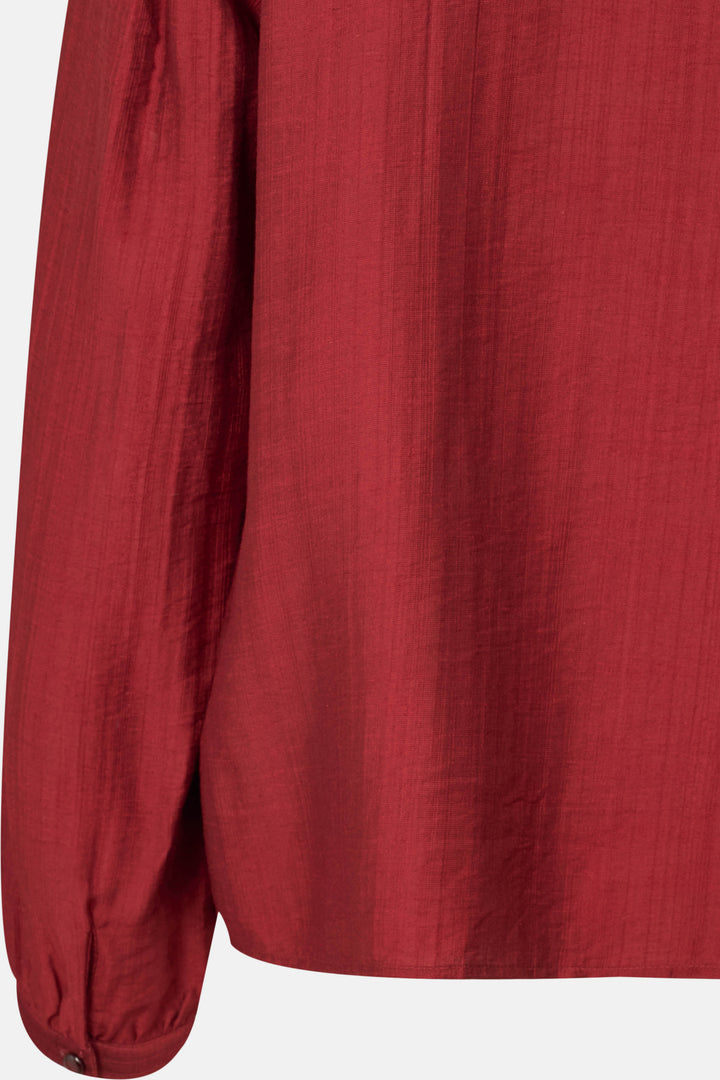 Rue de Femme RDFNewEmmeline skjorte SHIRTS 302 Deep red