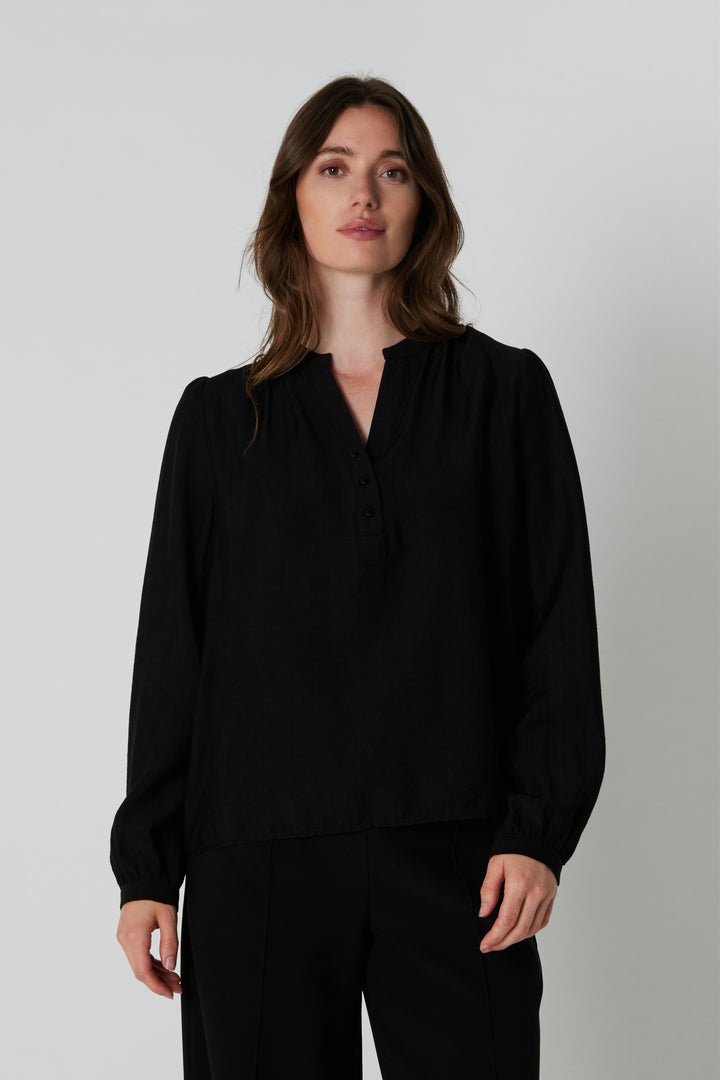 Rue de Femme RDFNewEmmeline skjorte SHIRTS Sort