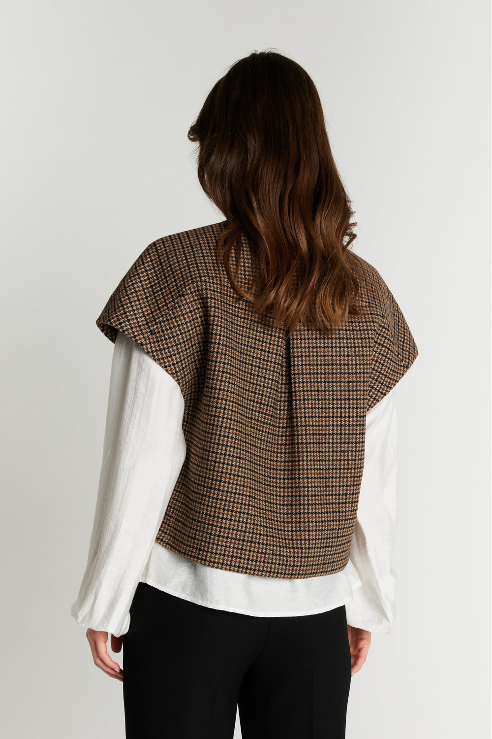 Rue de Femme RDFNewHika vest WAISTCOATS 194 Chocolat