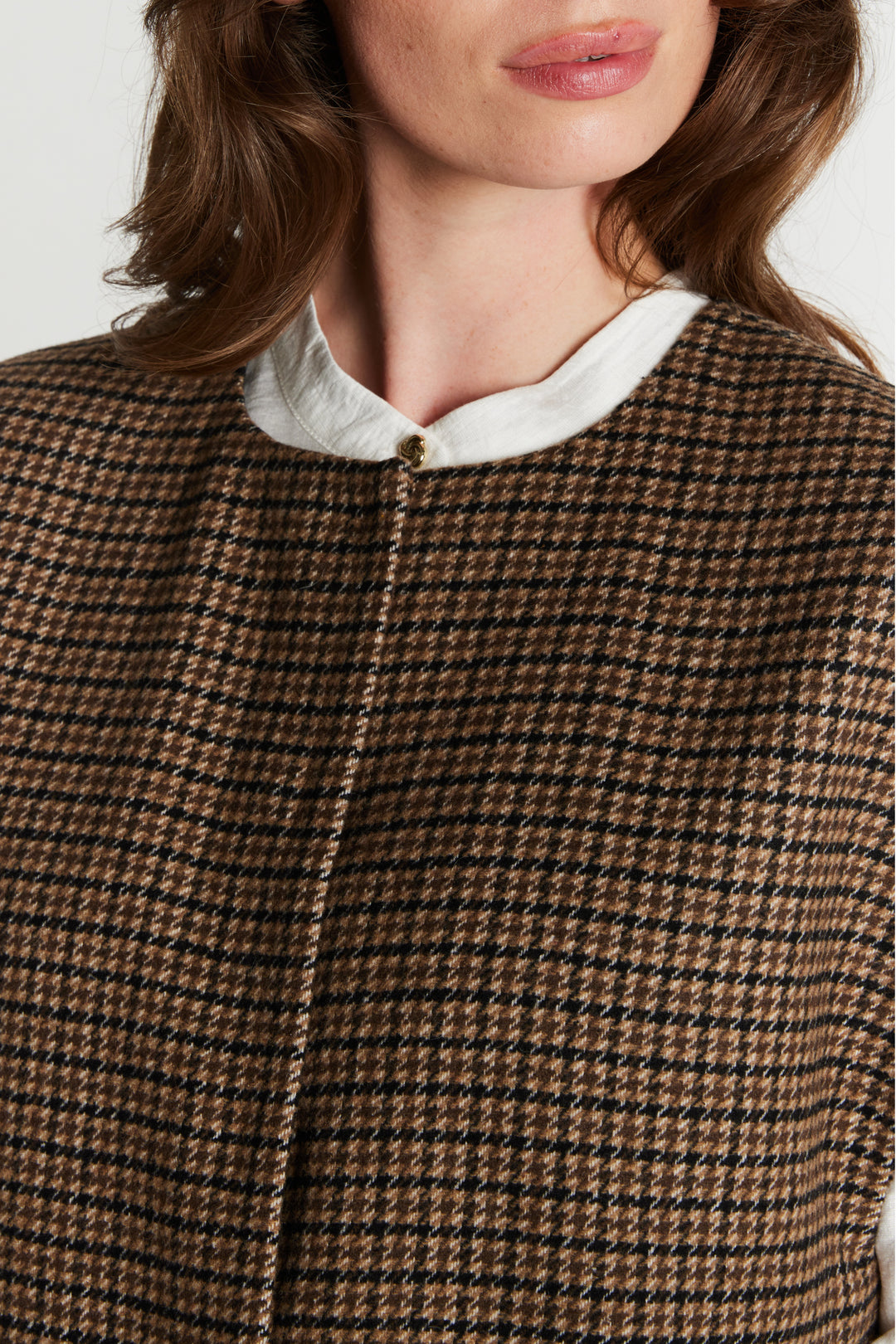 Rue de Femme RDFNewHika vest WAISTCOATS 194 Chocolat