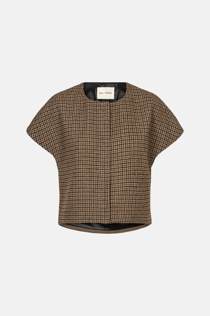 Rue de Femme RDFNewHika vest WAISTCOATS 194 Chocolat