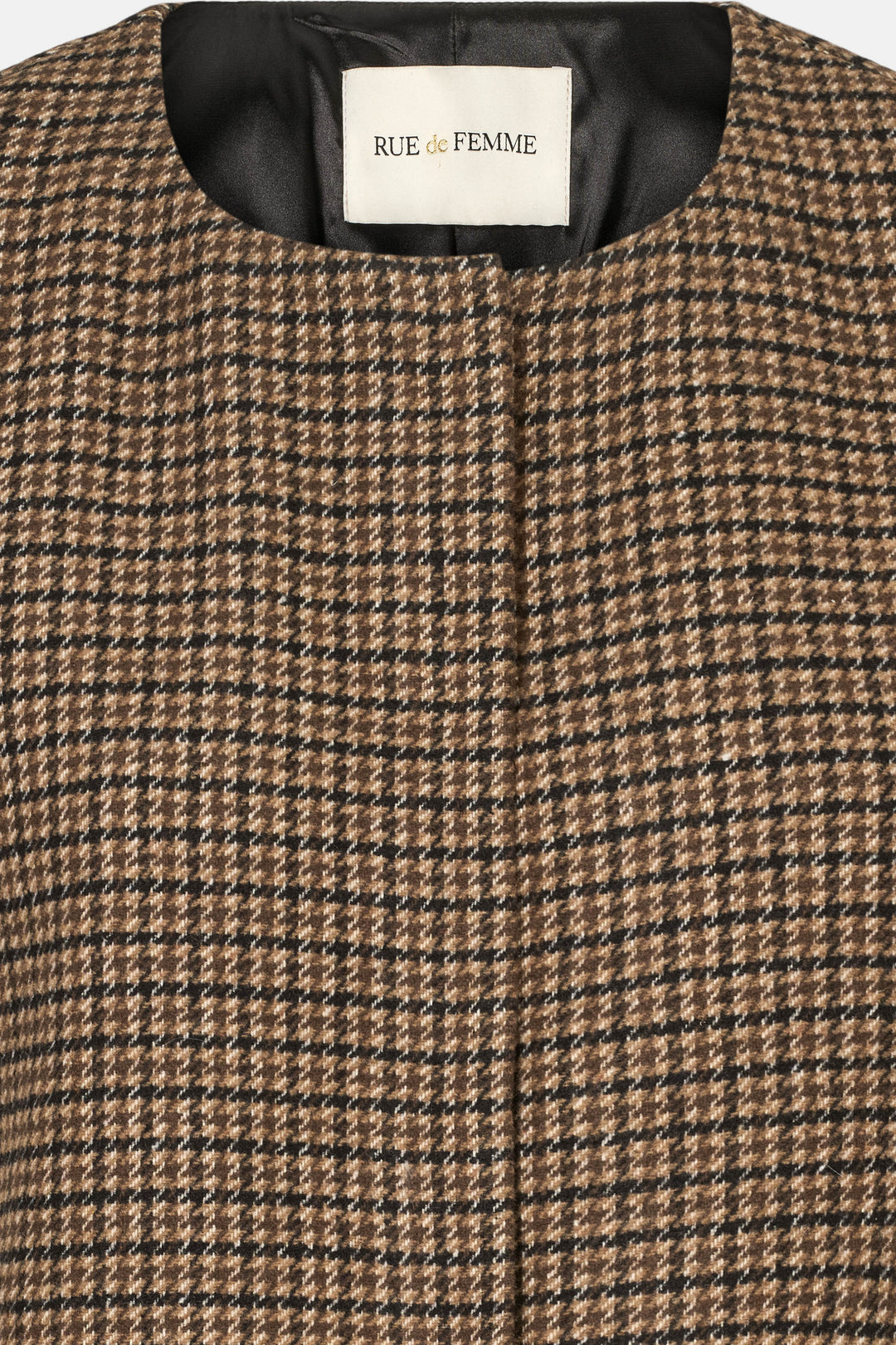 Rue de Femme RDFNewHika vest WAISTCOATS 194 Chocolat