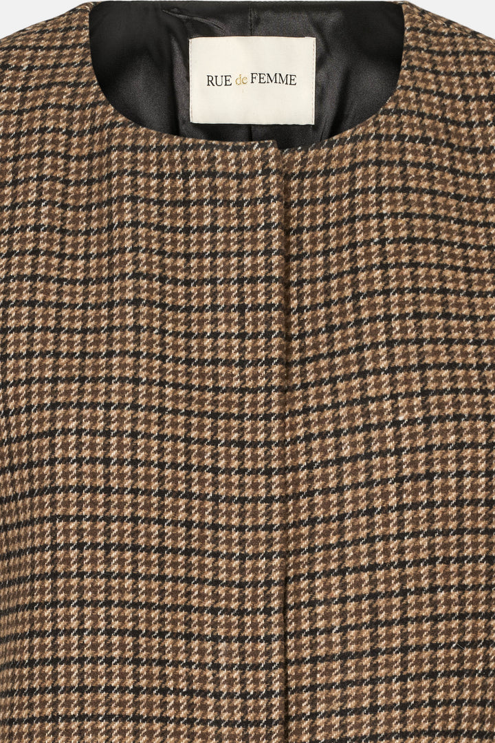 Rue de Femme RDFNewHika vest WAISTCOATS 194 Chocolat