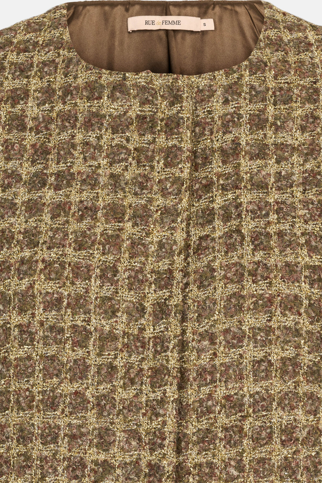 Rue de Femme RDFNewHika vest WAISTCOATS 197 Brown sugar