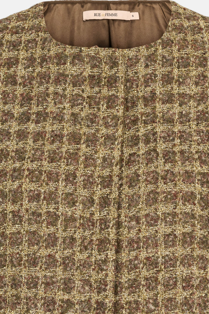 Rue de Femme RDFNewHika vest WAISTCOATS 197 Brown sugar