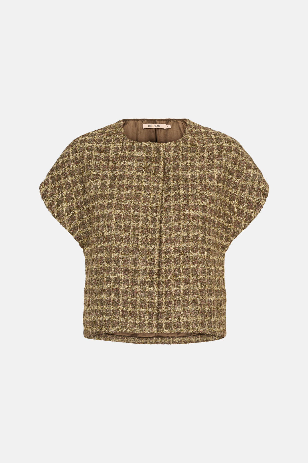 Rue de Femme RDFNewHika vest WAISTCOATS 197 Brown sugar